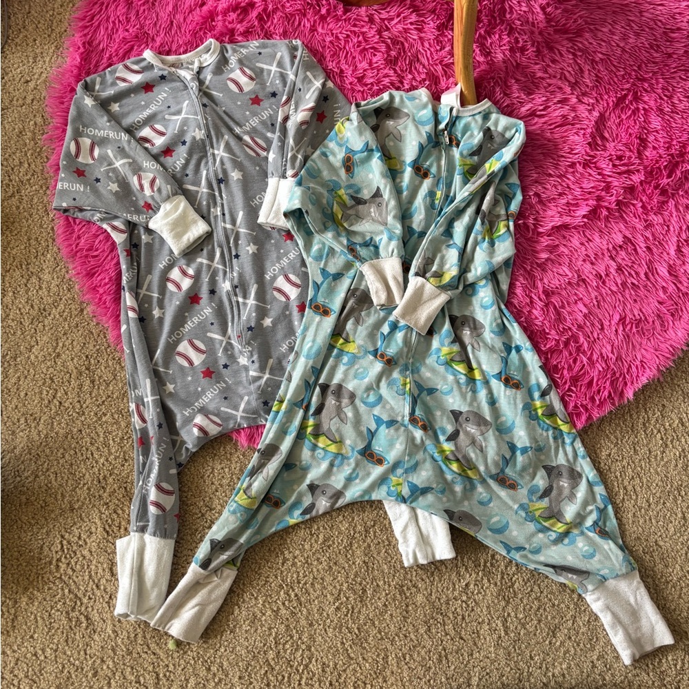 Zipadee-Zip flying squirrel pajamas large 4T/5t
